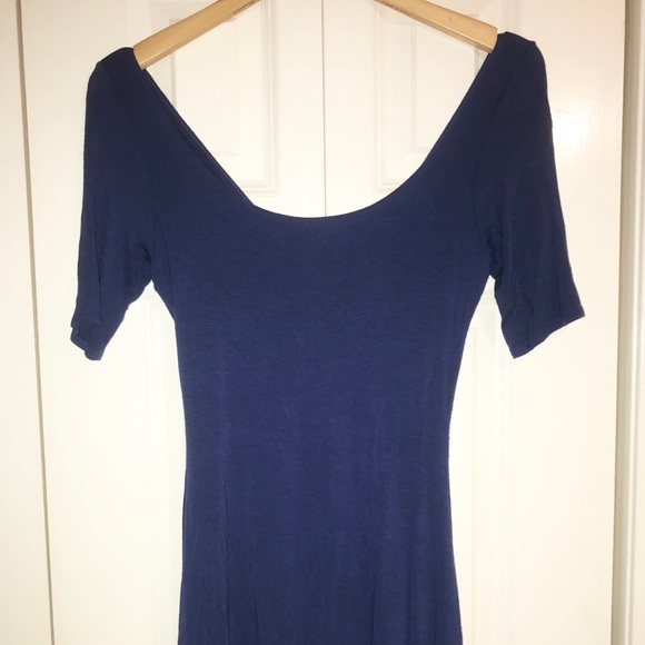 Royal Blue Mini Dress - Picture 1 of 3